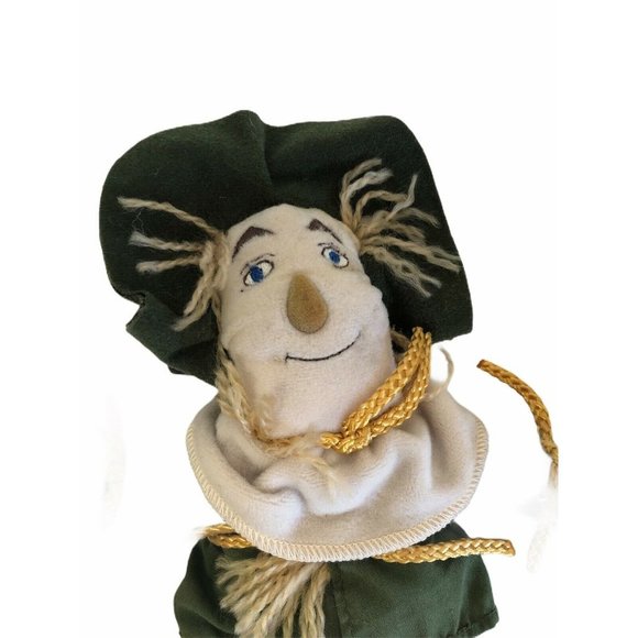 Warner Bros Studio Wizard of OZ Scarecrow Doll Stuff Plush Green Plush 9" Toy - Picture 5 of 6